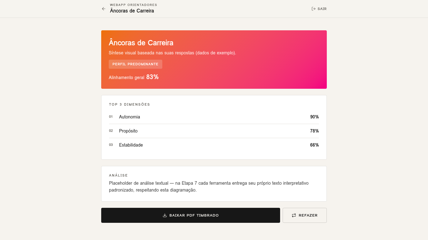 Captura Resultado + PDF (desktop)